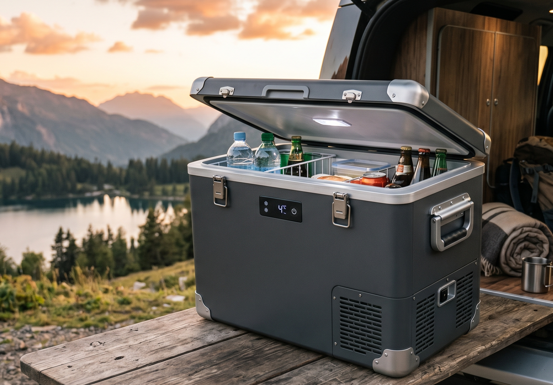 Premium Kompressor-Kühlbox 40L